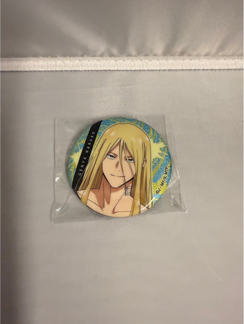 Marriagetoxin Genya Naruko Glitter Can Badge Pin Button Anime Japan Sealed